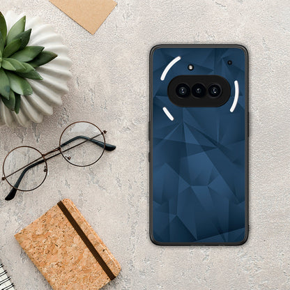 Geometric Blue Abstract - Nothing Phone 3a θήκη