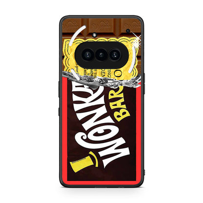 Nothing Phone 3a Golden Ticket θήκη από τη Smartfits με σχέδιο στο πίσω μέρος και μαύρο περίβλημα | Smartphone case with colorful back and black bezels by Smartfits