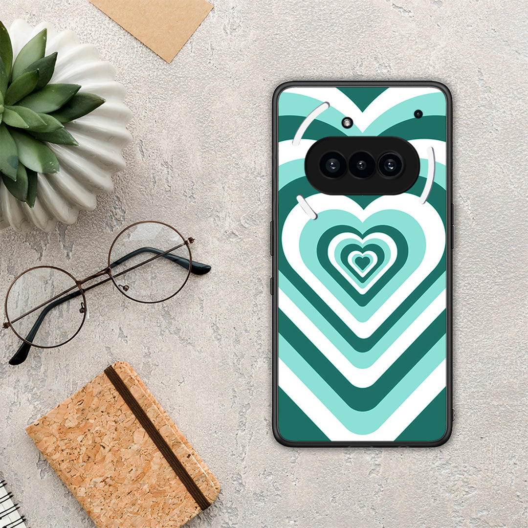 Green Hearts - Nothing Phone 3a θήκη