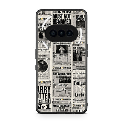 Nothing Phone 3a Harry Paper θήκη από τη Smartfits με σχέδιο στο πίσω μέρος και μαύρο περίβλημα | Smartphone case with colorful back and black bezels by Smartfits