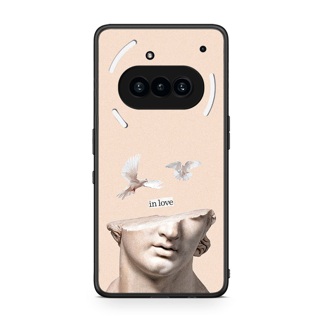 Nothing Phone 3a In Love θήκη από τη Smartfits με σχέδιο στο πίσω μέρος και μαύρο περίβλημα | Smartphone case with colorful back and black bezels by Smartfits
