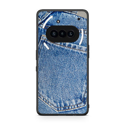 Nothing Phone 3a Jeans Pocket θήκη από τη Smartfits με σχέδιο στο πίσω μέρος και μαύρο περίβλημα | Smartphone case with colorful back and black bezels by Smartfits