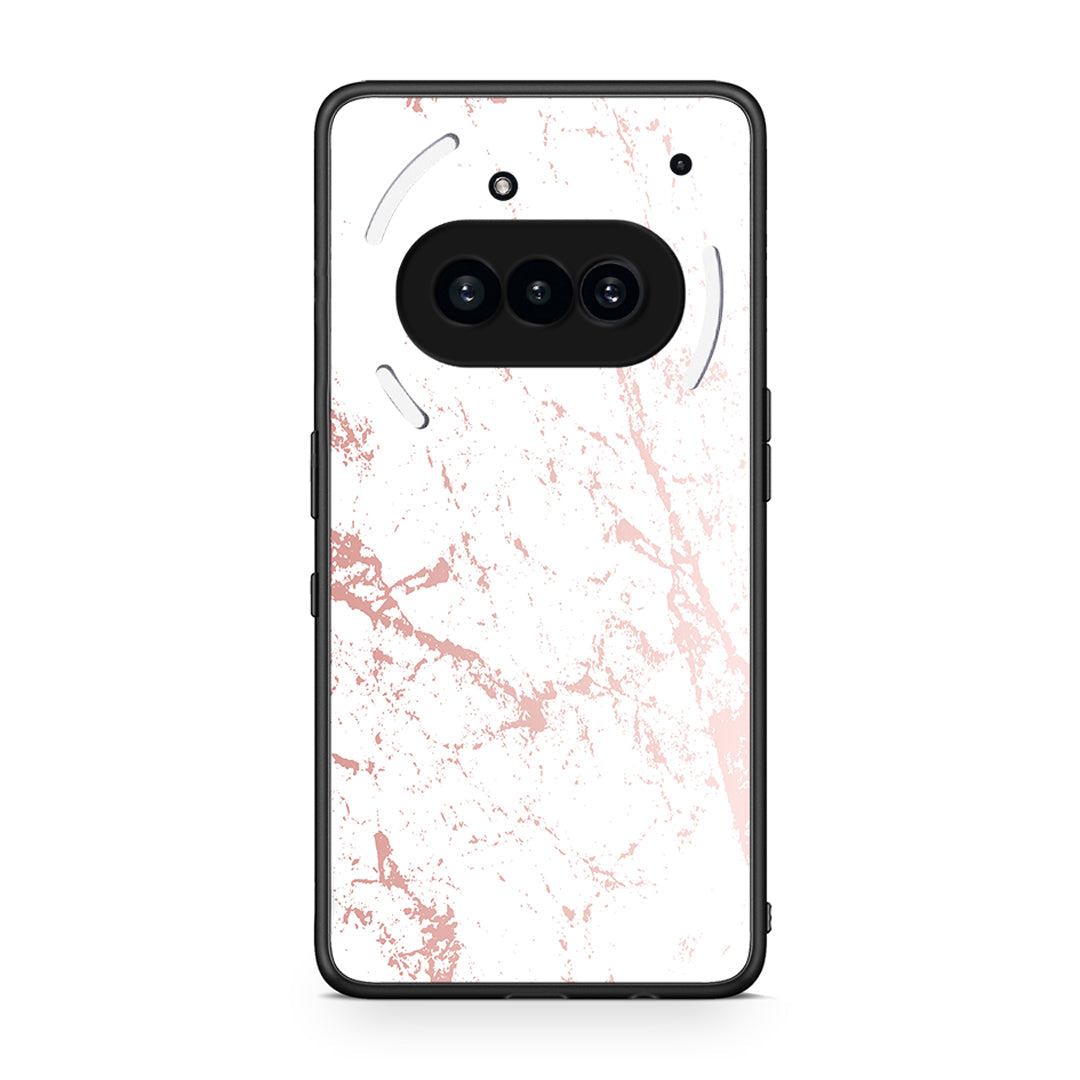 116 - Nothing Phone 3a Pink Splash Marble case, cover, bumper