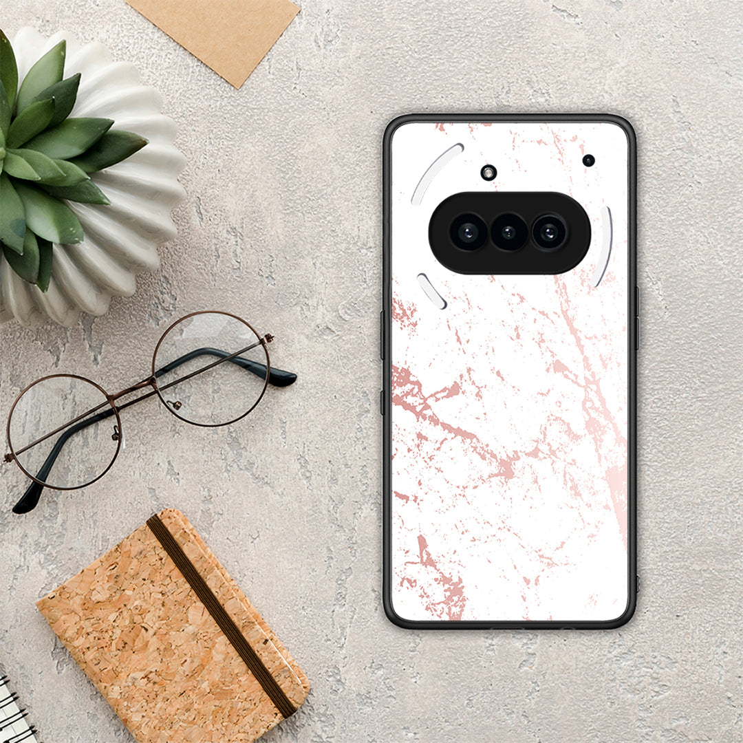 Marble Pink Splash - Nothing Phone 3a θήκη