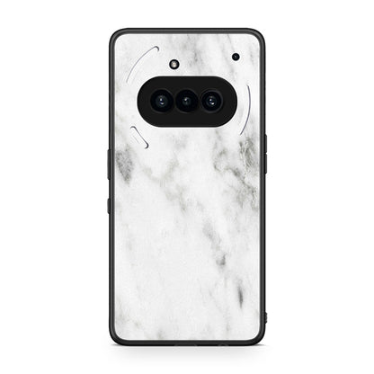 2 - Nothing Phone 3a White marble case, cover, bumper