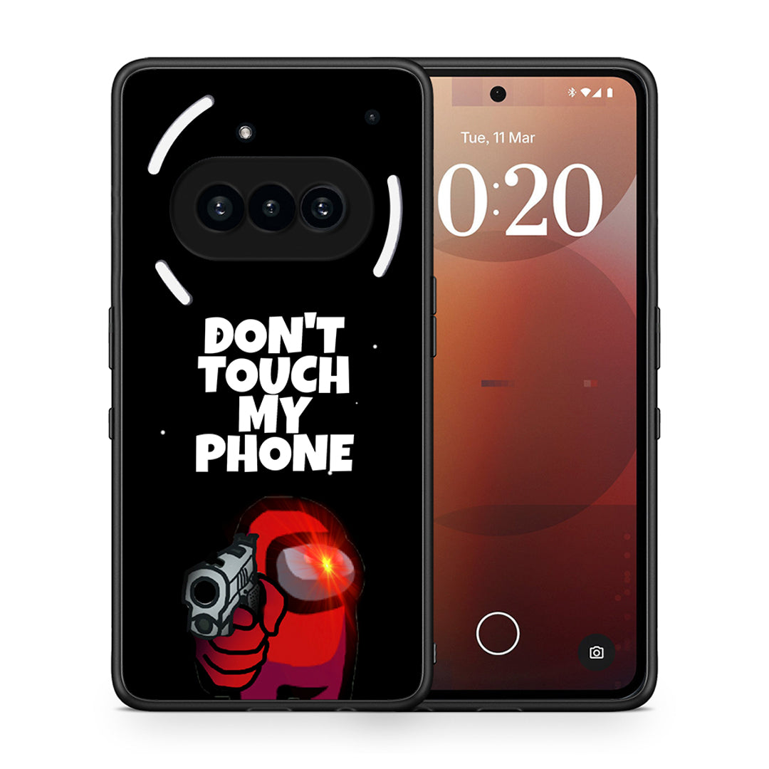 Θήκη Nothing Phone 3a My Phone από τη Smartfits με σχέδιο στο πίσω μέρος και μαύρο περίβλημα | Nothing Phone 3a My Phone case with colorful back and black bezels
