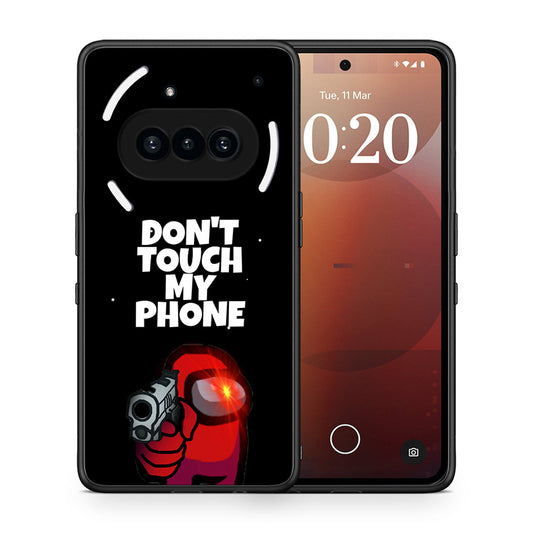 Θήκη Nothing Phone 3a My Phone από τη Smartfits με σχέδιο στο πίσω μέρος και μαύρο περίβλημα | Nothing Phone 3a My Phone case with colorful back and black bezels