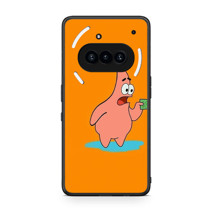 Nothing Phone 3a No Money 1 Θήκη Αγίου Βαλεντίνου από τη Smartfits με σχέδιο στο πίσω μέρος και μαύρο περίβλημα | Smartphone case with colorful back and black bezels by Smartfits