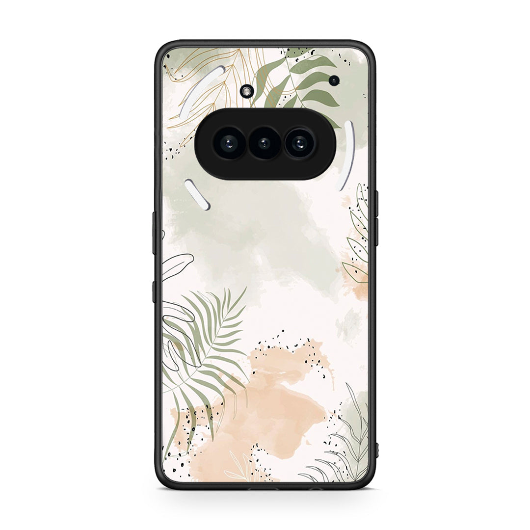 Nothing Phone 3a Nude Plants Θήκη από τη Smartfits με σχέδιο στο πίσω μέρος και μαύρο περίβλημα | Smartphone case with colorful back and black bezels by Smartfits