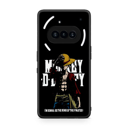 Nothing Phone 3a Pirate King θήκη από τη Smartfits με σχέδιο στο πίσω μέρος και μαύρο περίβλημα | Smartphone case with colorful back and black bezels by Smartfits