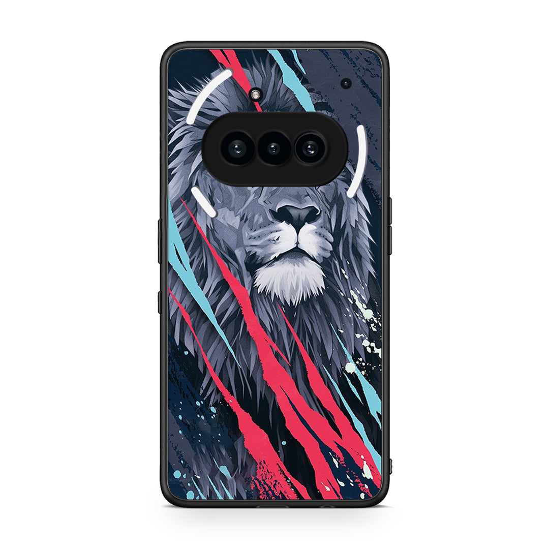 4 - Nothing Phone 3a Lion Designer PopArt case, cover, bumper