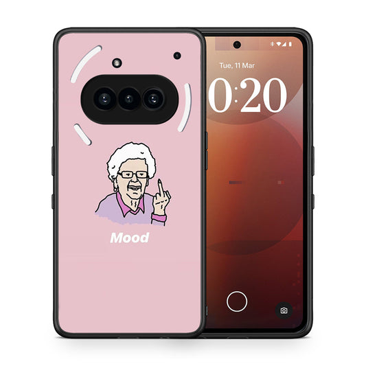 Θήκη Nothing Phone 3a Mood PopArt από τη Smartfits με σχέδιο στο πίσω μέρος και μαύρο περίβλημα | Nothing Phone 3a Mood PopArt case with colorful back and black bezels