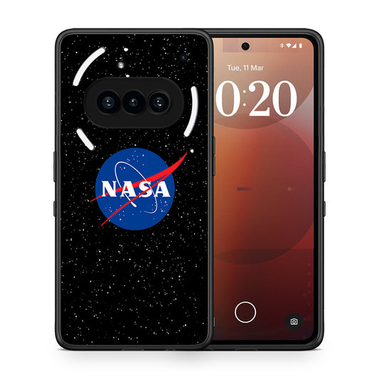 Θήκη Nothing Phone 3a NASA PopArt από τη Smartfits με σχέδιο στο πίσω μέρος και μαύρο περίβλημα | Nothing Phone 3a NASA PopArt case with colorful back and black bezels