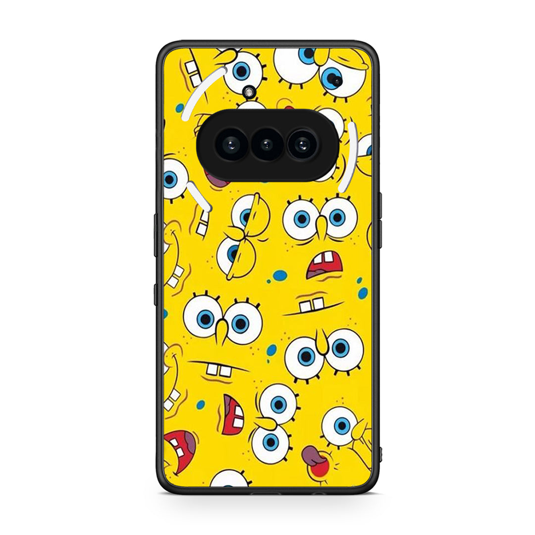 4 - Nothing Phone 3a Sponge PopArt case, cover, bumper