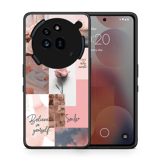 Θήκη Nothing Phone 3a Pro 5G Aesthetic Collage από τη Smartfits με σχέδιο στο πίσω μέρος και μαύρο περίβλημα | Nothing Phone 3a Pro 5G Aesthetic Collage case with colorful back and black bezels
