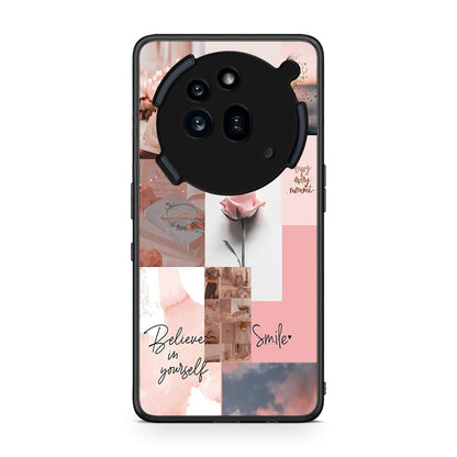 Nothing Phone 3a Pro 5G Aesthetic Collage θήκη από τη Smartfits με σχέδιο στο πίσω μέρος και μαύρο περίβλημα | Smartphone case with colorful back and black bezels by Smartfits