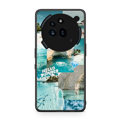 Nothing Phone 3a Pro 5G Aesthetic Summer Θήκη από τη Smartfits με σχέδιο στο πίσω μέρος και μαύρο περίβλημα | Smartphone case with colorful back and black bezels by Smartfits