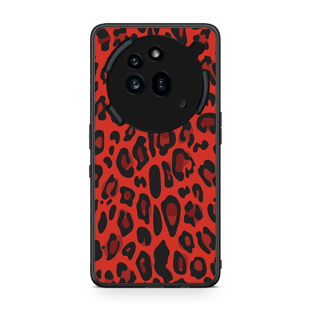 4 - Nothing Phone 3a Pro 5G Red Leopard Animal case, cover, bumper