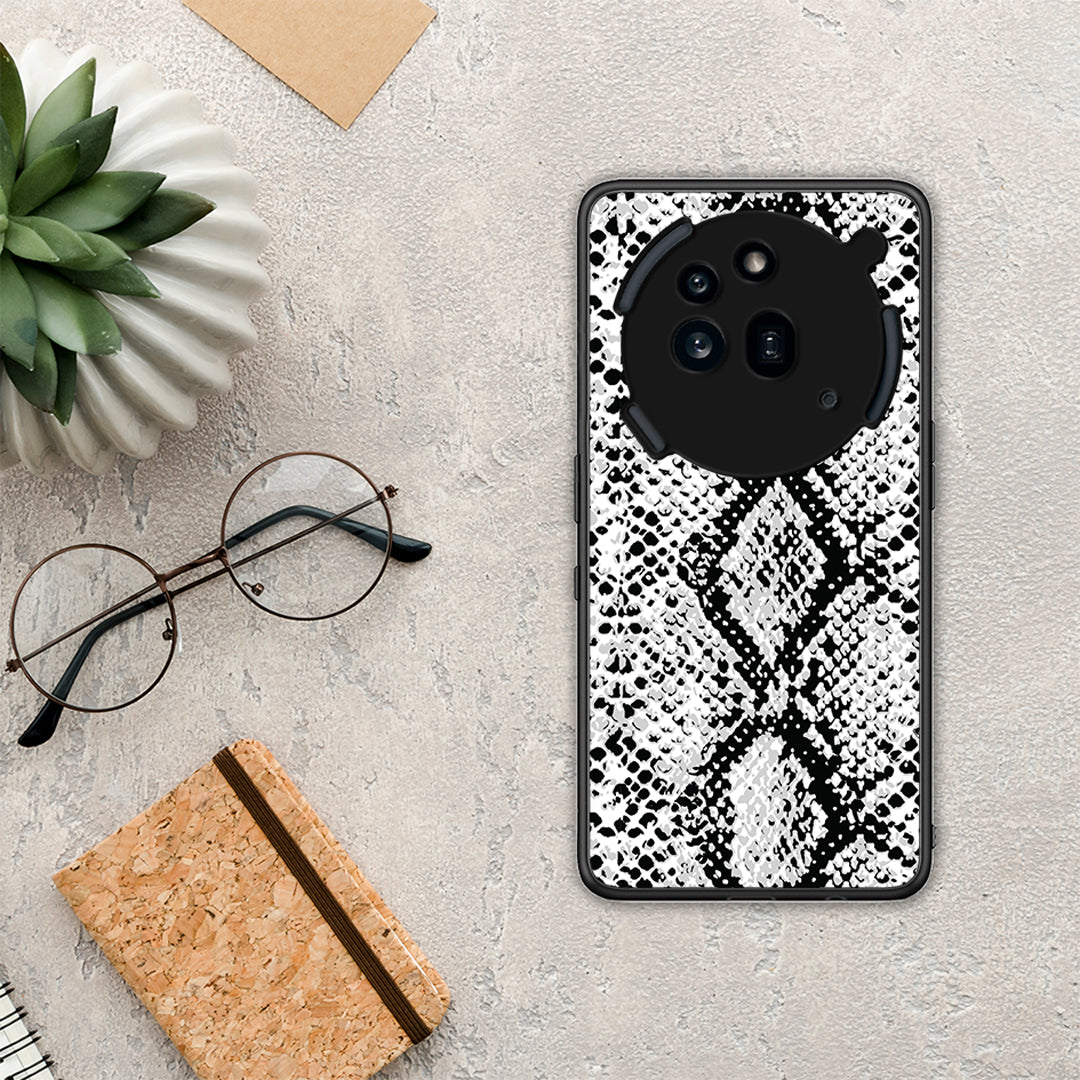 Animal White Snake - Nothing Phone 3a Pro 5G θήκη