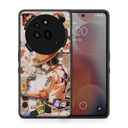 Θήκη Nothing Phone 3a Pro 5G Anime Collage από τη Smartfits με σχέδιο στο πίσω μέρος και μαύρο περίβλημα | Nothing Phone 3a Pro 5G Anime Collage case with colorful back and black bezels