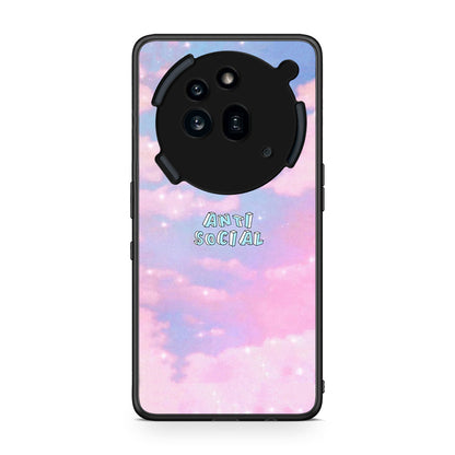 Nothing Phone 3a Pro 5G Anti Social Θήκη Αγίου Βαλεντίνου από τη Smartfits με σχέδιο στο πίσω μέρος και μαύρο περίβλημα | Smartphone case with colorful back and black bezels by Smartfits