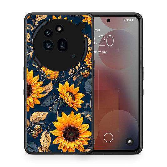 Autumn Sunflowers - Nothing Phone 3a Pro 5G θήκη