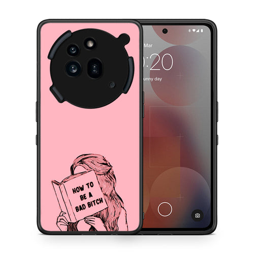 Θήκη Nothing Phone 3a Pro 5G Bad Bitch από τη Smartfits με σχέδιο στο πίσω μέρος και μαύρο περίβλημα | Nothing Phone 3a Pro 5G Bad Bitch case with colorful back and black bezels