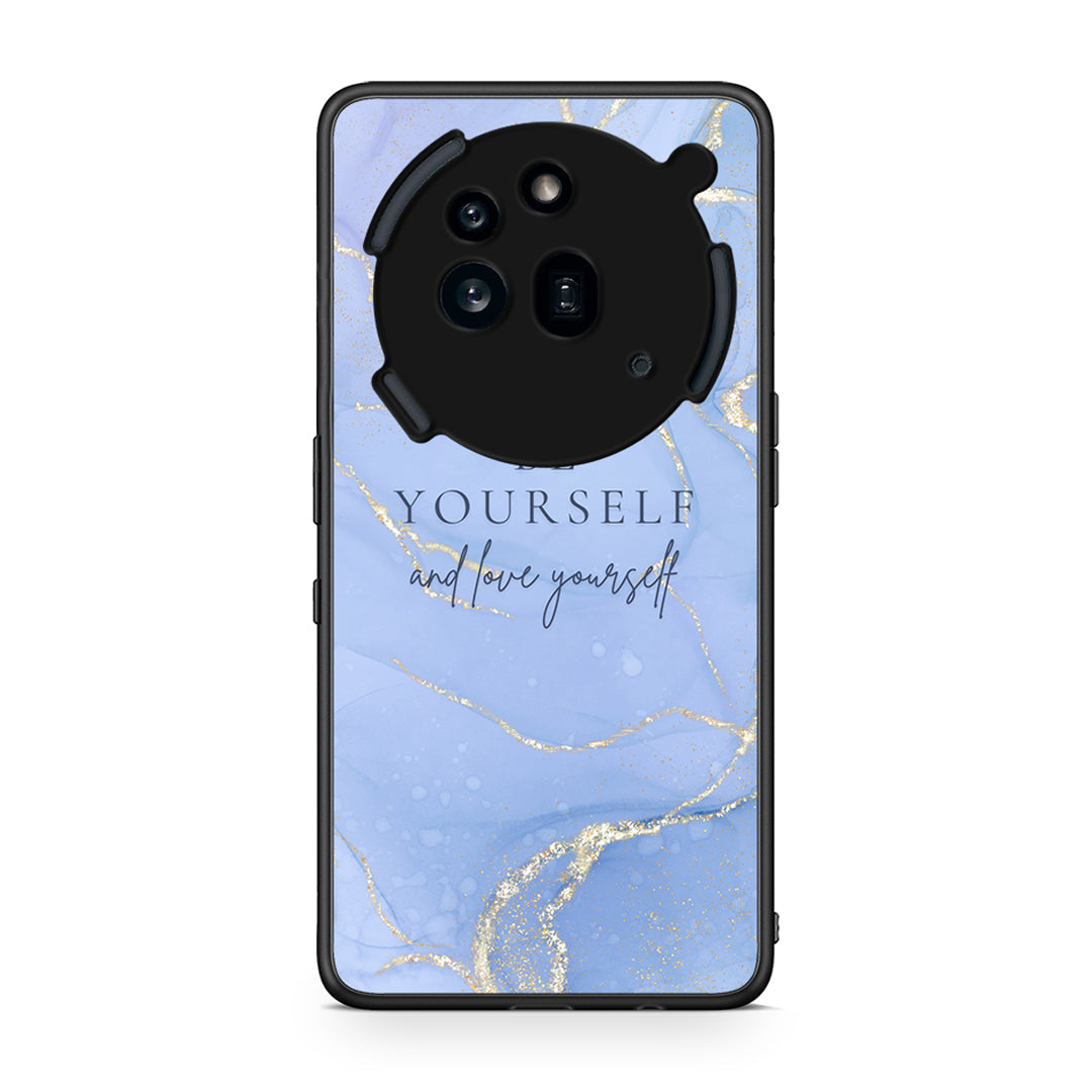 Nothing Phone 3a Pro 5G Be Yourself θήκη από τη Smartfits με σχέδιο στο πίσω μέρος και μαύρο περίβλημα | Smartphone case with colorful back and black bezels by Smartfits