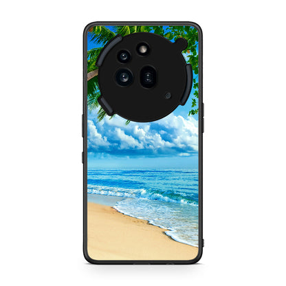Nothing Phone 3a Pro 5G Beautiful Beach θήκη από τη Smartfits με σχέδιο στο πίσω μέρος και μαύρο περίβλημα | Smartphone case with colorful back and black bezels by Smartfits
