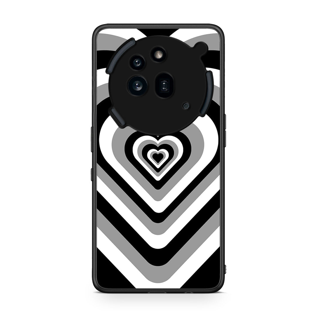 Nothing Phone 3a Pro 5G Black Hearts θήκη από τη Smartfits με σχέδιο στο πίσω μέρος και μαύρο περίβλημα | Smartphone case with colorful back and black bezels by Smartfits