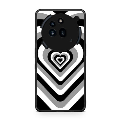 Nothing Phone 3a Pro 5G Black Hearts θήκη από τη Smartfits με σχέδιο στο πίσω μέρος και μαύρο περίβλημα | Smartphone case with colorful back and black bezels by Smartfits