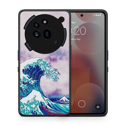 Θήκη Nothing Phone 3a Pro 5G Blue Waves από τη Smartfits με σχέδιο στο πίσω μέρος και μαύρο περίβλημα | Nothing Phone 3a Pro 5G Blue Waves case with colorful back and black bezels