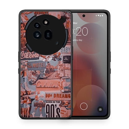 Θήκη Nothing Phone 3a Pro 5G Born In 90s από τη Smartfits με σχέδιο στο πίσω μέρος και μαύρο περίβλημα | Nothing Phone 3a Pro 5G Born In 90s case with colorful back and black bezels