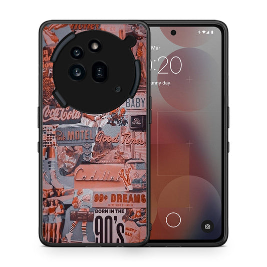 Θήκη Nothing Phone 3a Pro 5G Born In 90s από τη Smartfits με σχέδιο στο πίσω μέρος και μαύρο περίβλημα | Nothing Phone 3a Pro 5G Born In 90s case with colorful back and black bezels