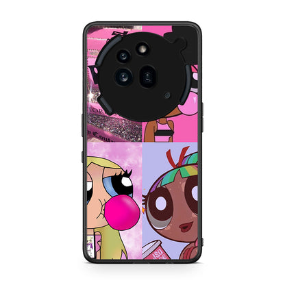 Nothing Phone 3a Pro 5G Bubble Girls Θήκη Αγίου Βαλεντίνου από τη Smartfits με σχέδιο στο πίσω μέρος και μαύρο περίβλημα | Smartphone case with colorful back and black bezels by Smartfits