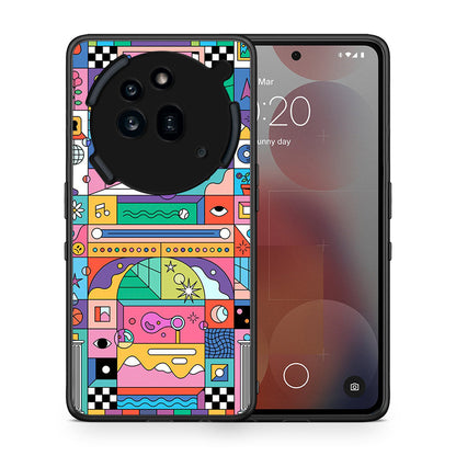 Θήκη Nothing Phone 3a Pro 5G Bubbles Soap από τη Smartfits με σχέδιο στο πίσω μέρος και μαύρο περίβλημα | Nothing Phone 3a Pro 5G Bubbles Soap case with colorful back and black bezels
