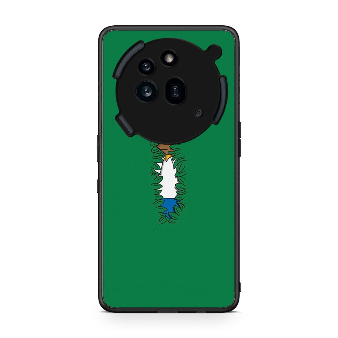 Nothing Phone 3a Pro 5G Bush Man Θήκη Αγίου Βαλεντίνου από τη Smartfits με σχέδιο στο πίσω μέρος και μαύρο περίβλημα | Smartphone case with colorful back and black bezels by Smartfits