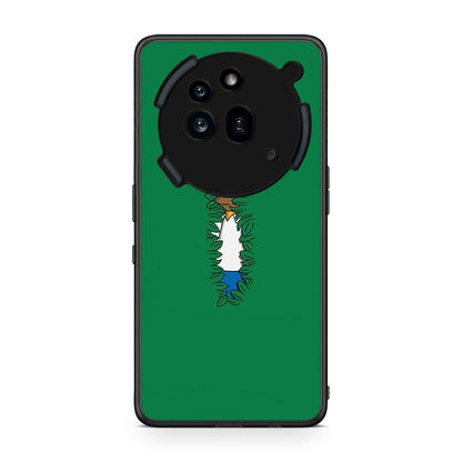 Nothing Phone 3a Pro 5G Bush Man Θήκη Αγίου Βαλεντίνου από τη Smartfits με σχέδιο στο πίσω μέρος και μαύρο περίβλημα | Smartphone case with colorful back and black bezels by Smartfits