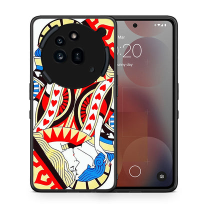 Θήκη Nothing Phone 3a Pro 5G Card Love από τη Smartfits με σχέδιο στο πίσω μέρος και μαύρο περίβλημα | Nothing Phone 3a Pro 5G Card Love case with colorful back and black bezels