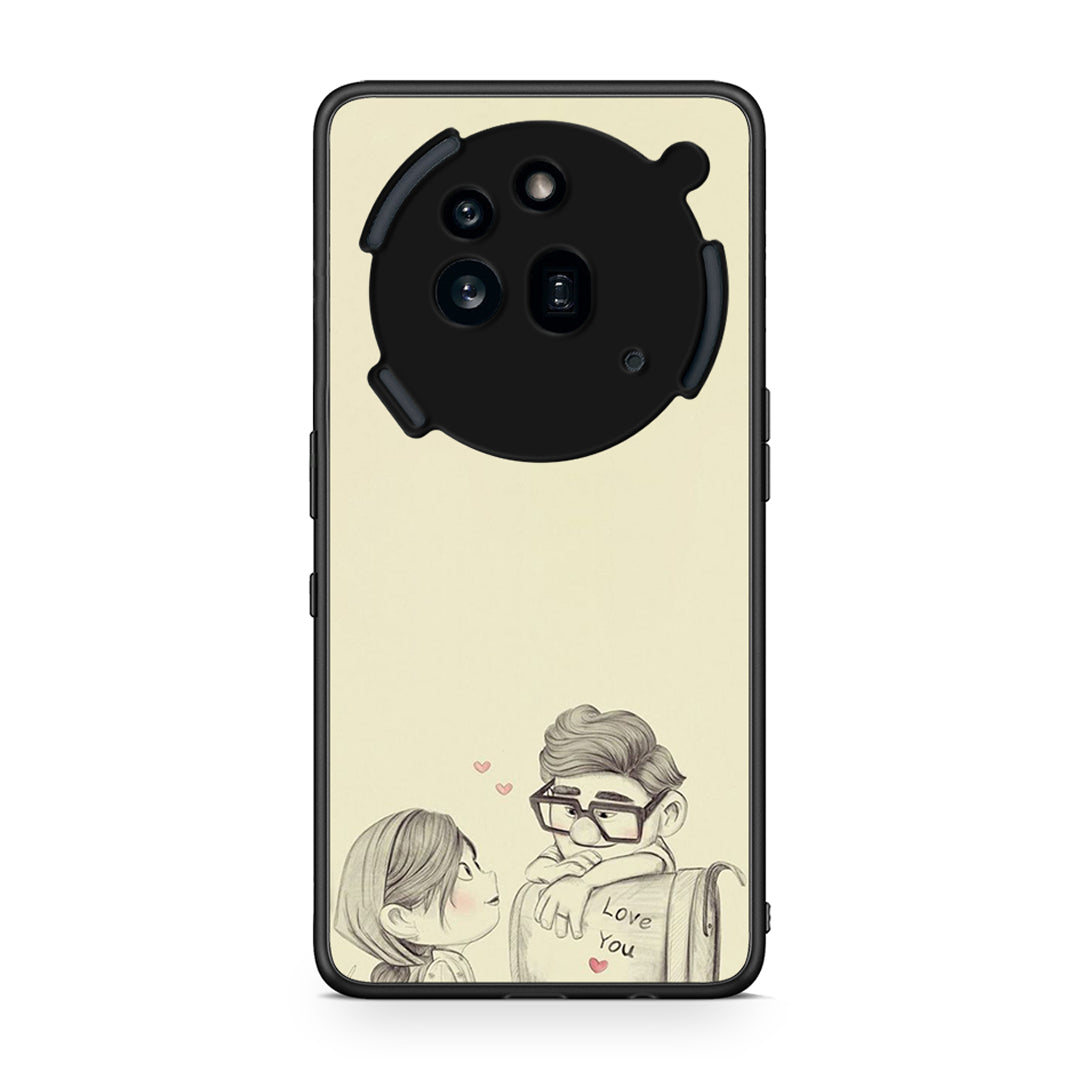 Nothing Phone 3a Pro 5G Carl And Ellie θήκη από τη Smartfits με σχέδιο στο πίσω μέρος και μαύρο περίβλημα | Smartphone case with colorful back and black bezels by Smartfits