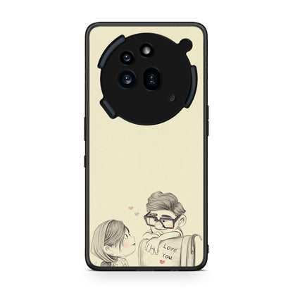 Nothing Phone 3a Pro 5G Carl And Ellie θήκη από τη Smartfits με σχέδιο στο πίσω μέρος και μαύρο περίβλημα | Smartphone case with colorful back and black bezels by Smartfits
