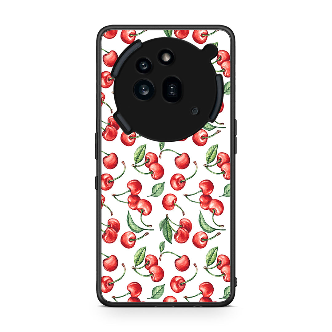 Nothing Phone 3a Pro 5G Cherry Summer θήκη από τη Smartfits με σχέδιο στο πίσω μέρος και μαύρο περίβλημα | Smartphone case with colorful back and black bezels by Smartfits