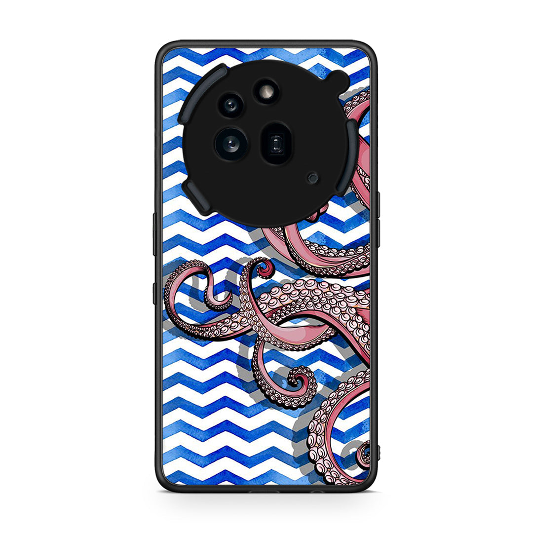 Nothing Phone 3a Pro 5G Chevron Devilfish θήκη από τη Smartfits με σχέδιο στο πίσω μέρος και μαύρο περίβλημα | Smartphone case with colorful back and black bezels by Smartfits