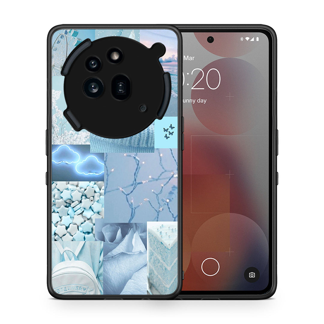 Θήκη Nothing Phone 3a Pro 5G Ciel Aesthetic Collage από τη Smartfits με σχέδιο στο πίσω μέρος και μαύρο περίβλημα | Nothing Phone 3a Pro 5G Ciel Aesthetic Collage case with colorful back and black bezels