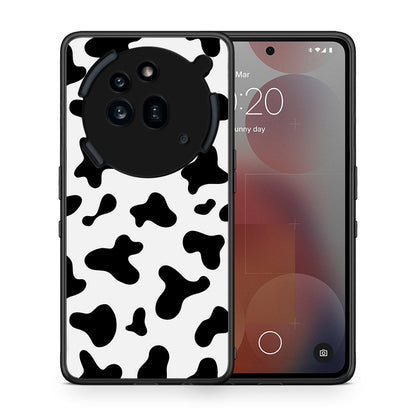 Θήκη Nothing Phone 3a Pro 5G Cow Print από τη Smartfits με σχέδιο στο πίσω μέρος και μαύρο περίβλημα | Nothing Phone 3a Pro 5G Cow Print case with colorful back and black bezels