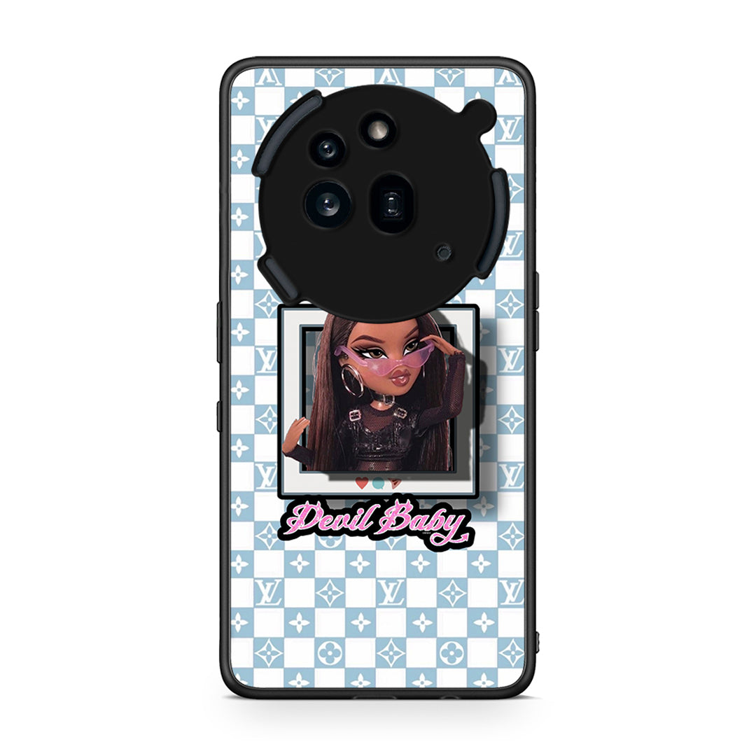 Nothing Phone 3a Pro 5G Devil Baby Θήκη Αγίου Βαλεντίνου από τη Smartfits με σχέδιο στο πίσω μέρος και μαύρο περίβλημα | Smartphone case with colorful back and black bezels by Smartfits