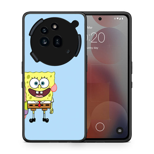 Θήκη Nothing Phone 3a Pro 5G Friends Bob από τη Smartfits με σχέδιο στο πίσω μέρος και μαύρο περίβλημα | Nothing Phone 3a Pro 5G Friends Bob case with colorful back and black bezels