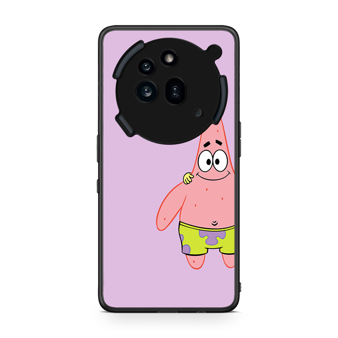 Nothing Phone 3a Pro 5G Friends Patrick θήκη από τη Smartfits με σχέδιο στο πίσω μέρος και μαύρο περίβλημα | Smartphone case with colorful back and black bezels by Smartfits