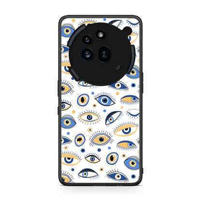 Nothing Phone 3a Pro 5G Ftou Ftou θήκη από τη Smartfits με σχέδιο στο πίσω μέρος και μαύρο περίβλημα | Smartphone case with colorful back and black bezels by Smartfits