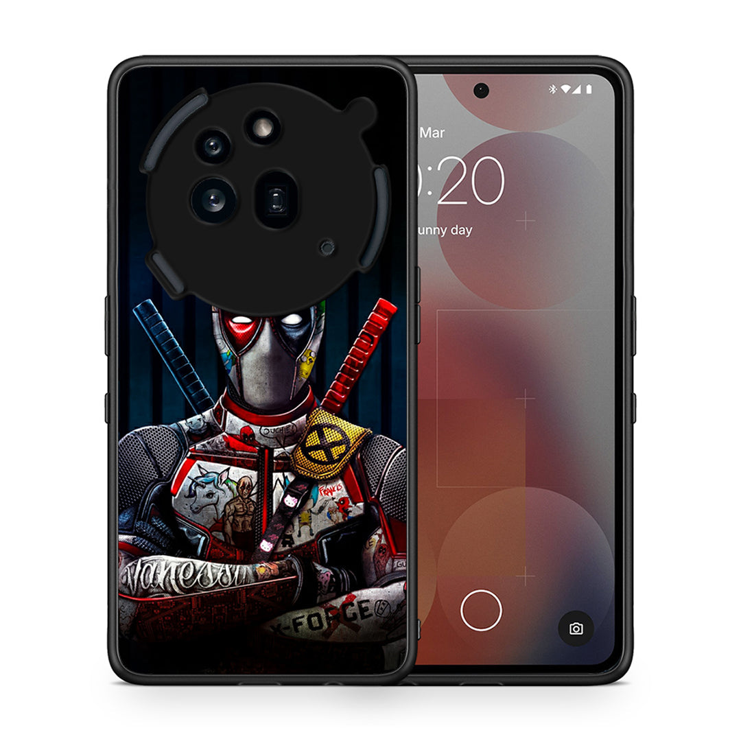 Θήκη Nothing Phone 3a Pro 5G Funny Guy από τη Smartfits με σχέδιο στο πίσω μέρος και μαύρο περίβλημα | Nothing Phone 3a Pro 5G Funny Guy case with colorful back and black bezels